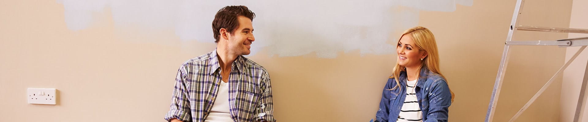 Jong koppel voert renovatie uit in Brussel