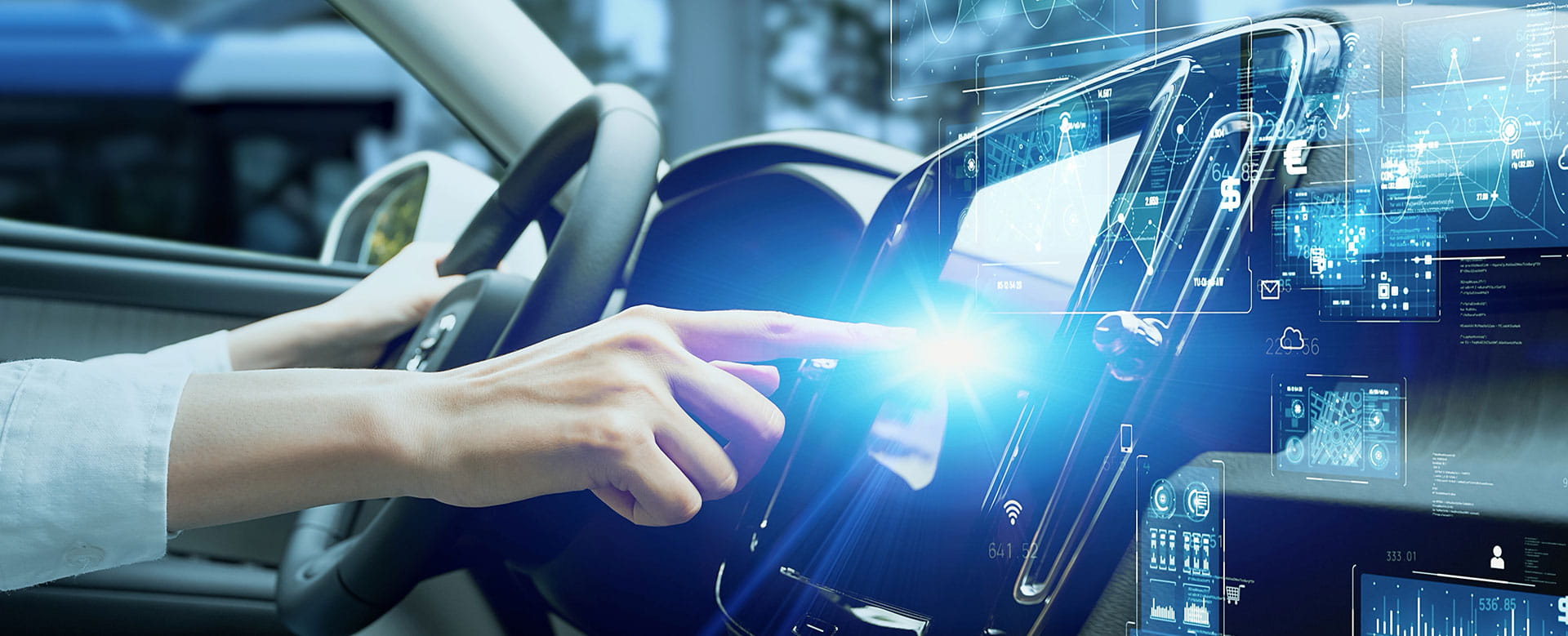 Bestuurder geeft zelfrijdende auto instructies