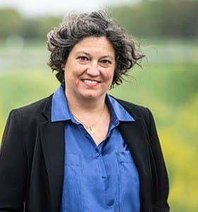 Ann van Griensven, professeure d’hydrologie et d’ingénierie hydraulique à la Vrije Universiteit Brussel (VUB) et directrice de la chaire AXA “Water Quality and Global Change”