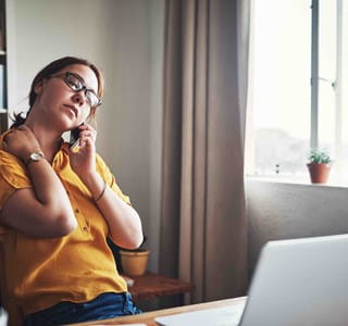 Femme pas en bonne santé